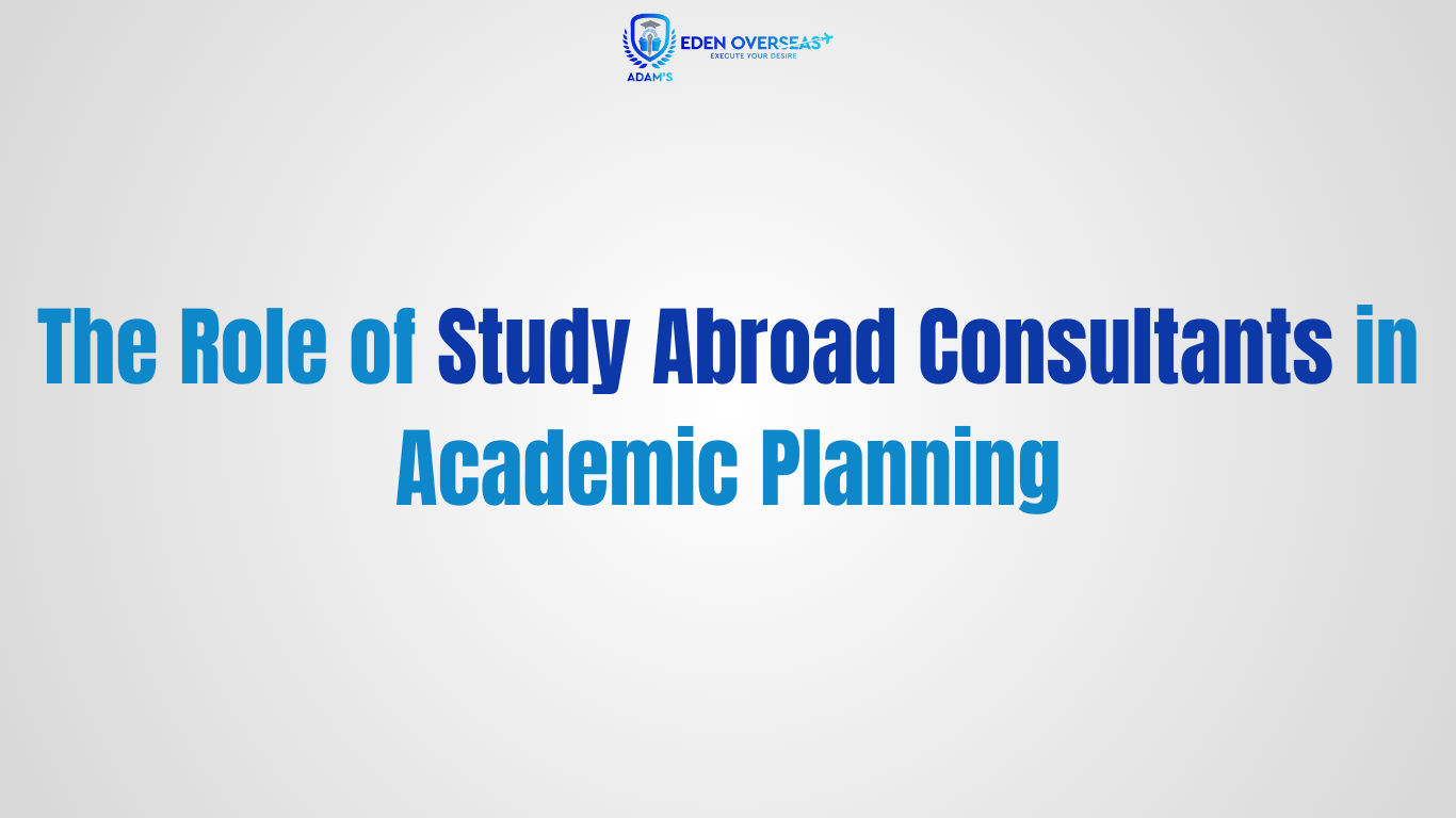 The Role of Study Abroad Consultants in Academic Planning